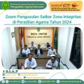Zoom Meeting: Persiapan Pengusulan Satuan Kerja Pembangunan Zona Integritas Tahun 2024 (22/04/2024)