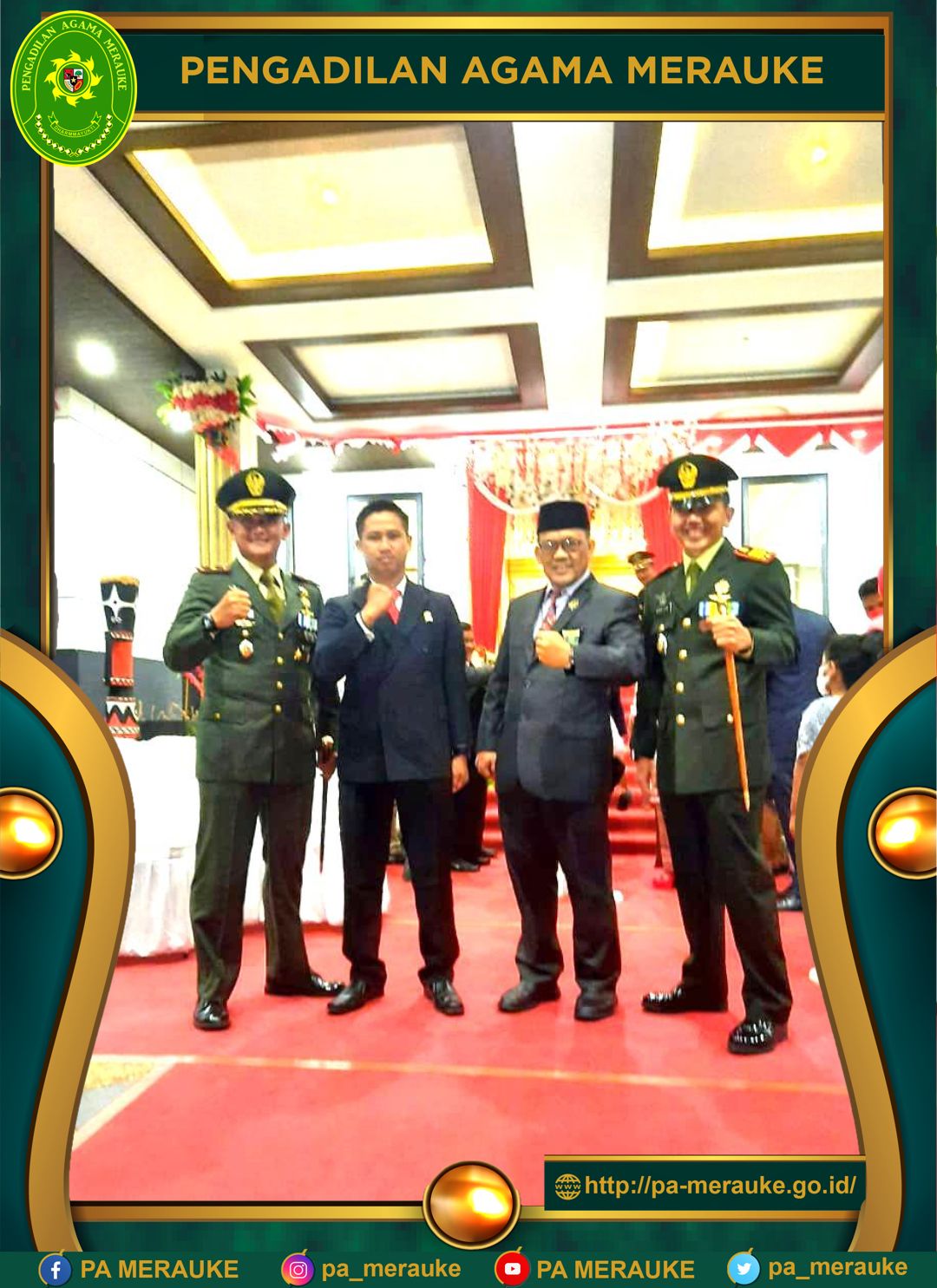 UPACARA PENURUNAN BENDERA1