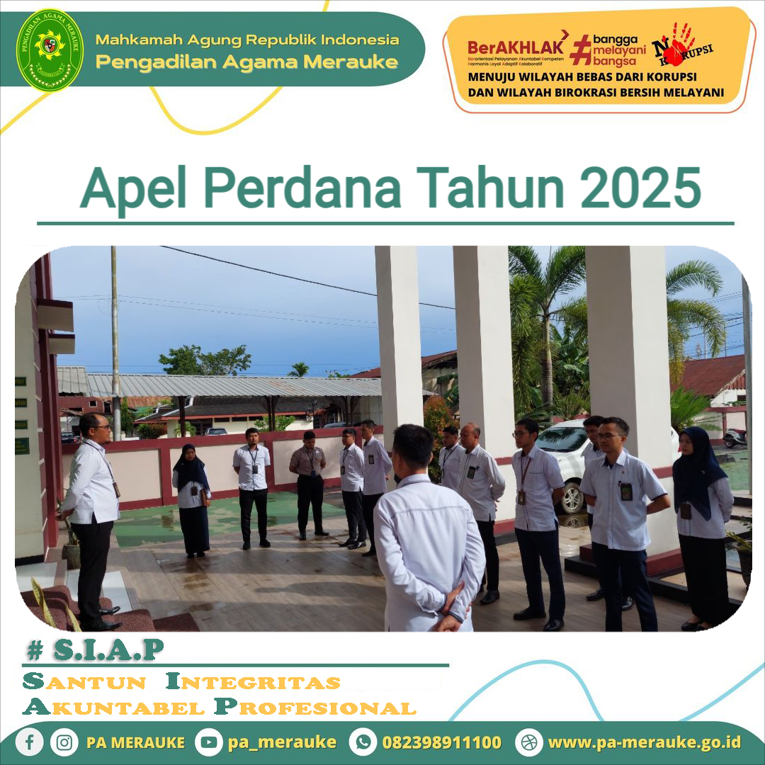 Apel perdana 1